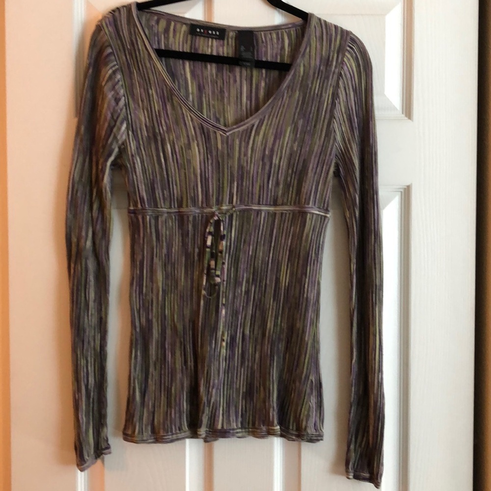 Axcess Liz Claiborne long sleeve top